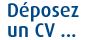 d�posez un CV